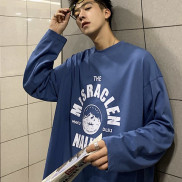 [ Có ảnh thật ] Áo thun tay dài form rộng unisex - áo sweater Naliee